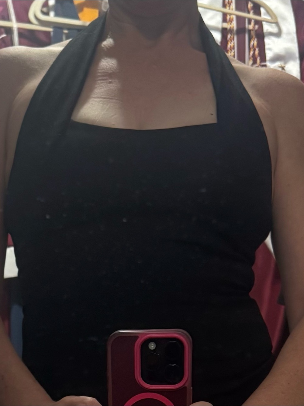 Zara Black Halter Top